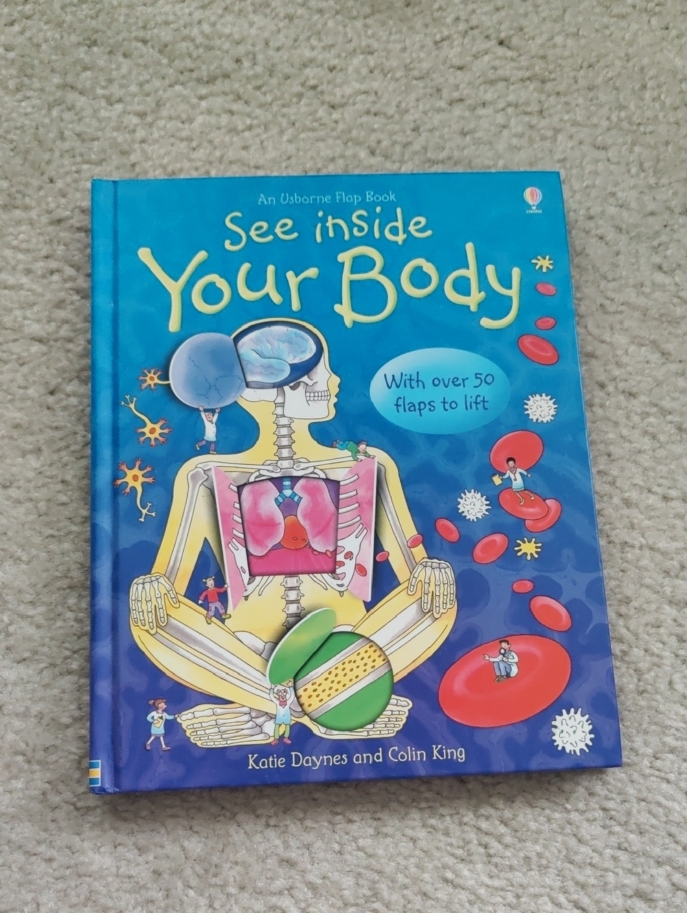 See Inside Your Body Usborne Flap Board Book